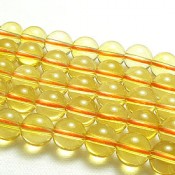 シトリン(熱加工) ビーズ(10mm・1粒)