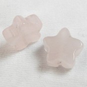 ローズクォーツ スターカット(星型)(13mm・1粒)