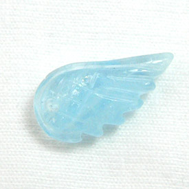 アクアマリン 天使の羽(18X10mm・1粒)