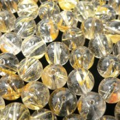 ゴールドルチル ビーズ(8mm・1粒) 金針少なめ