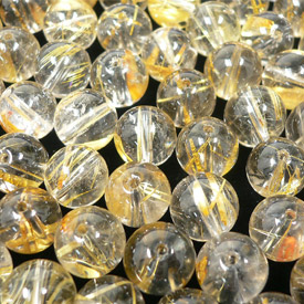 ゴールドルチル ビーズ(8mm・1粒) 金針少なめ