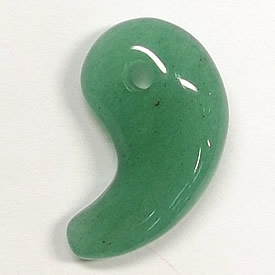 アベンチュリン 勾玉(29X16mm・1粒)